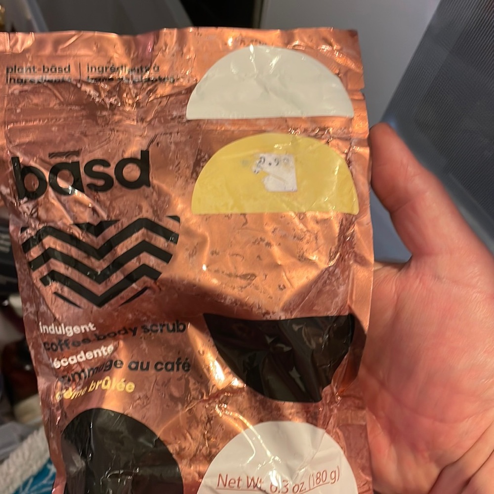 BASD coffee body scrub